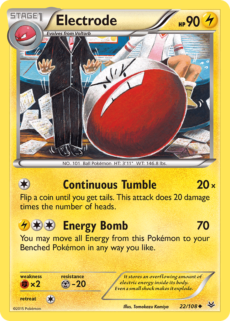 Electrode Roaring Skies card
