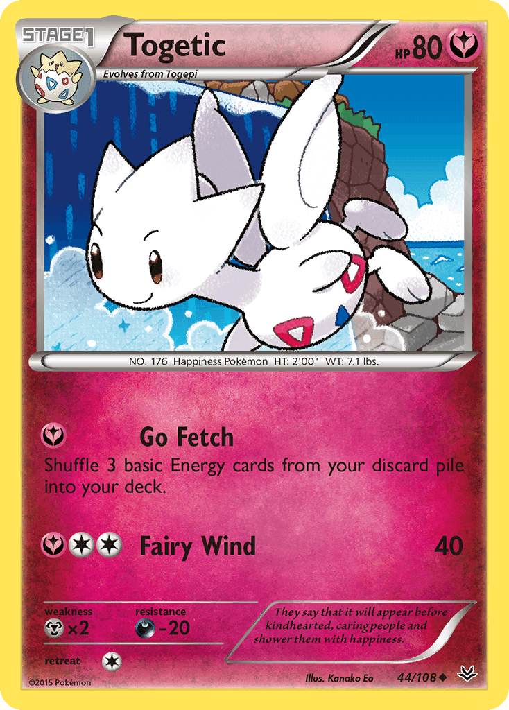 Togetic Roaring Skies card