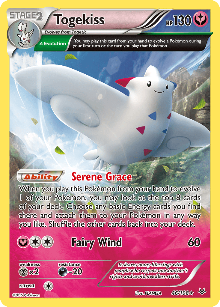 Togekiss Roaring Skies card