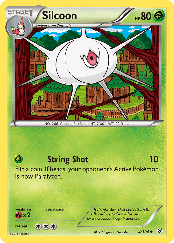 Silcoon Roaring Skies card