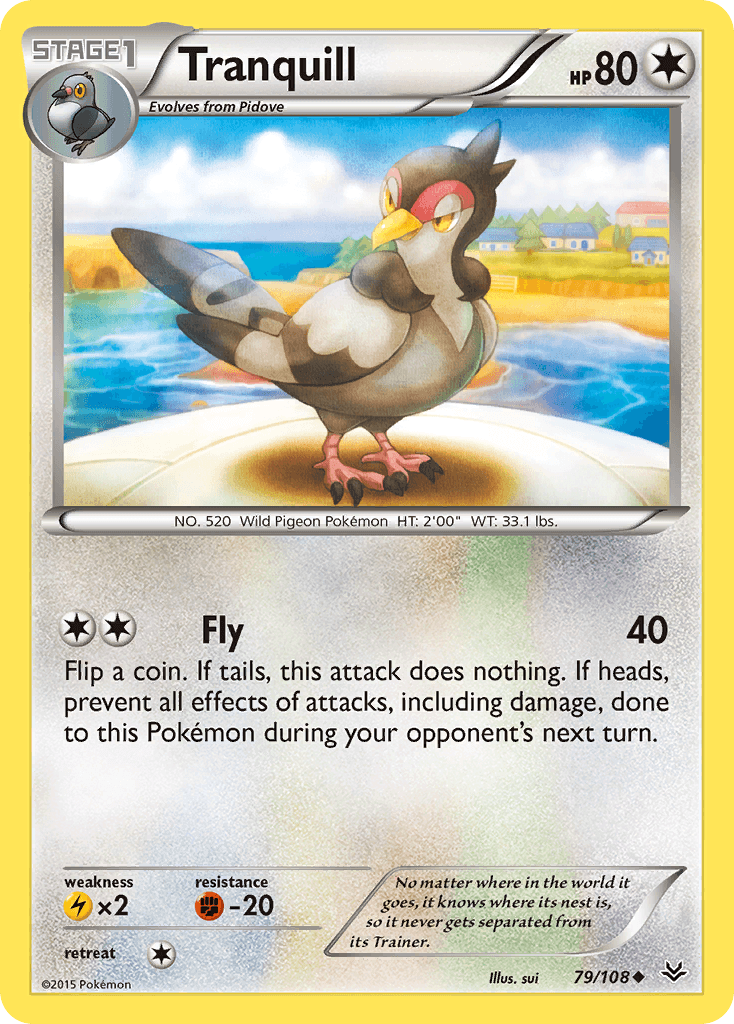 Tranquill Roaring Skies card