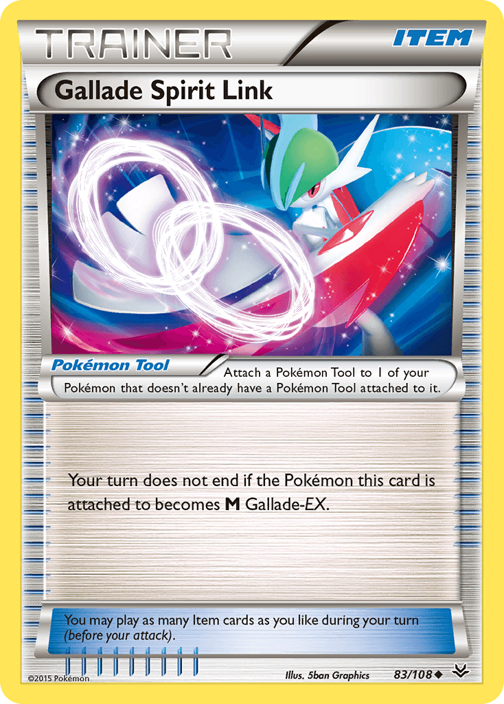 Gallade Spirit Link Roaring Skies card