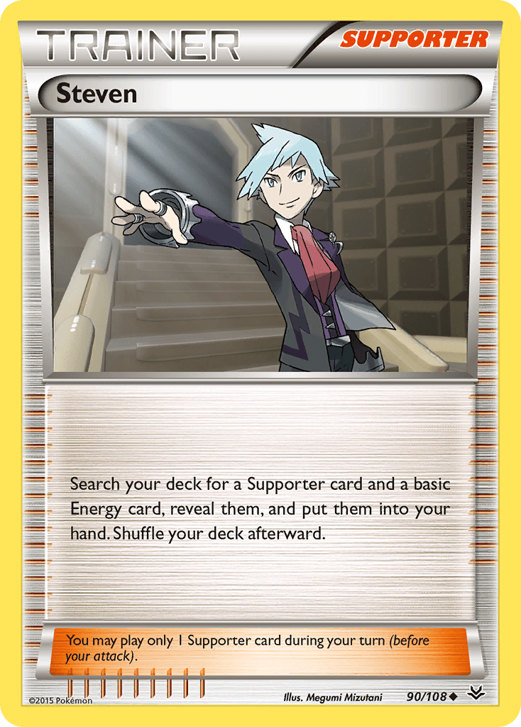 Steven Roaring Skies card