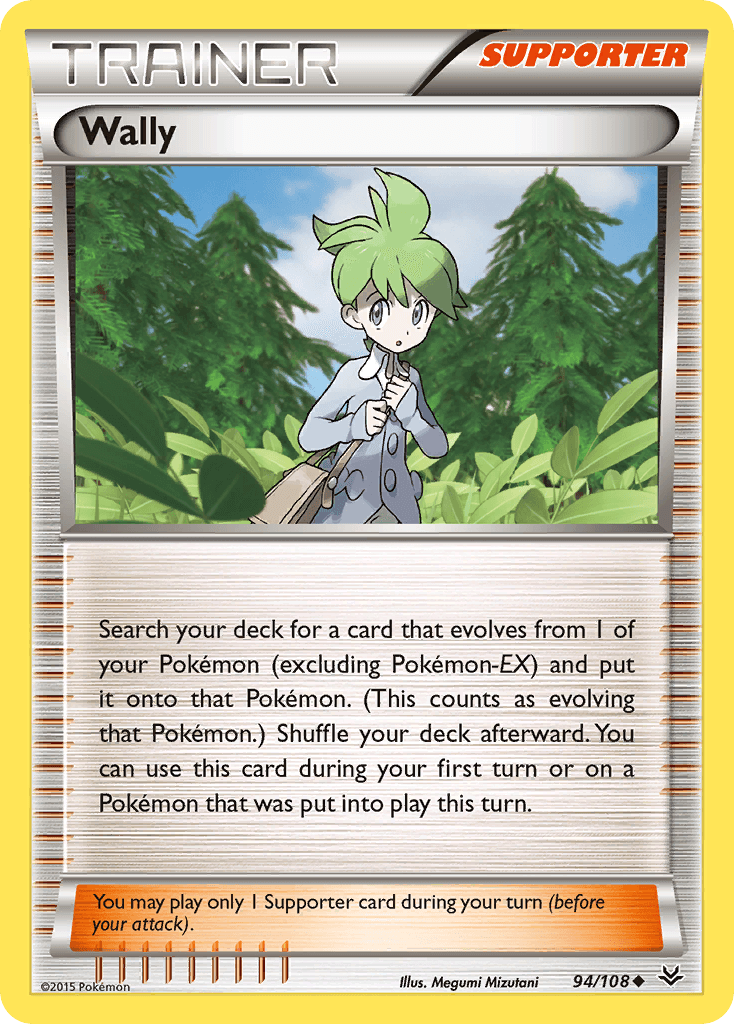 Wally Roaring Skies card