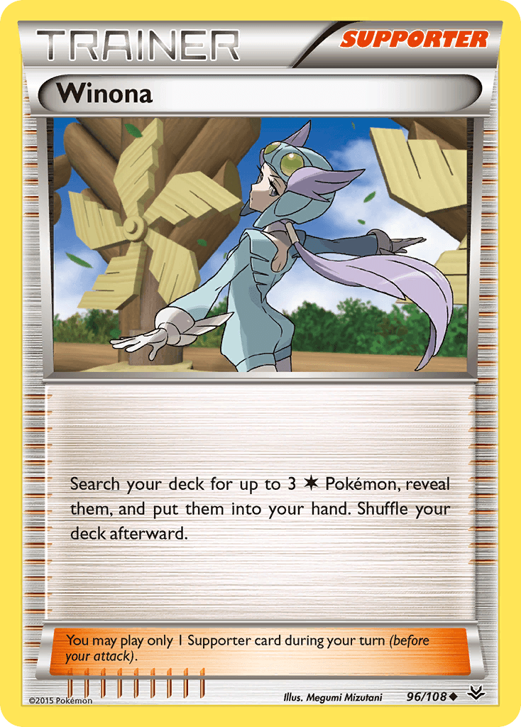 Winona Roaring Skies card