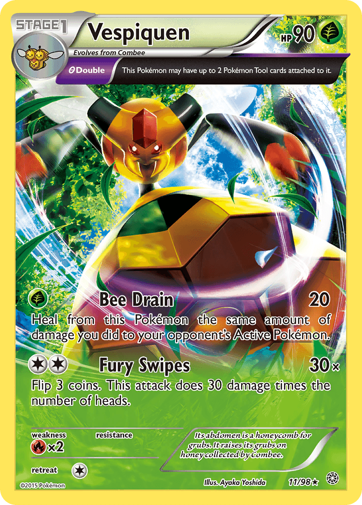 Vespiquen Ancient Origins card