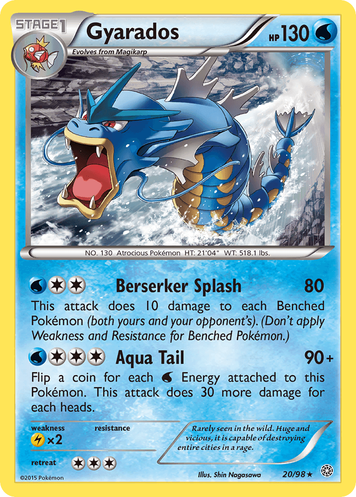 Gyarados Ancient Origins card