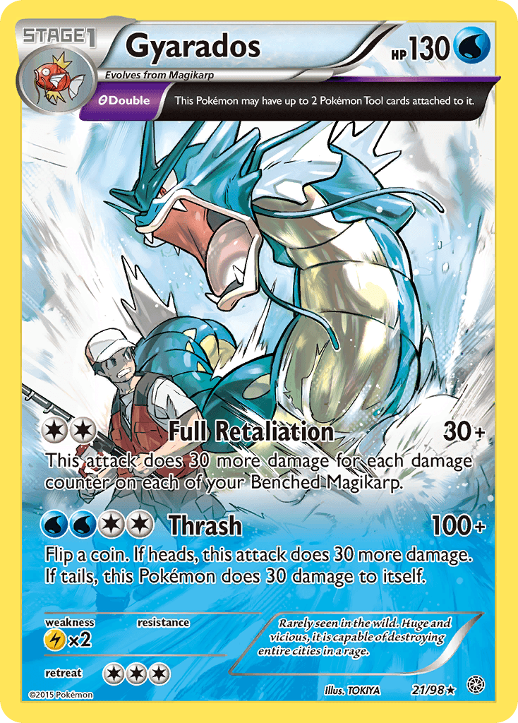 Gyarados Ancient Origins card