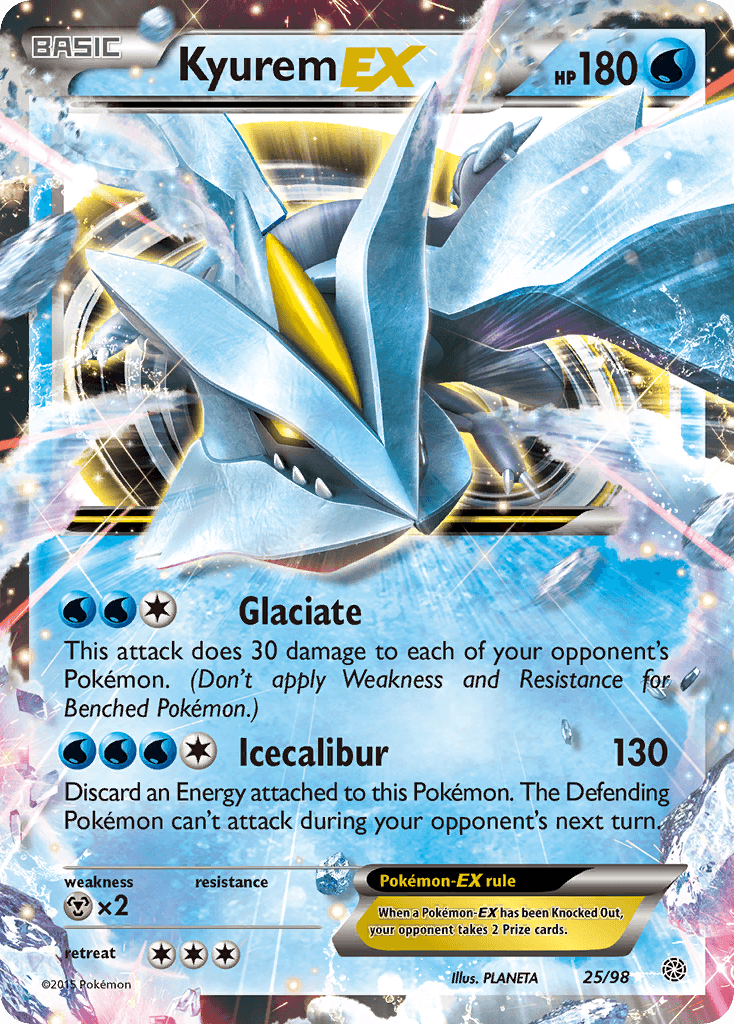 Kyurem-EX Ancient Origins card