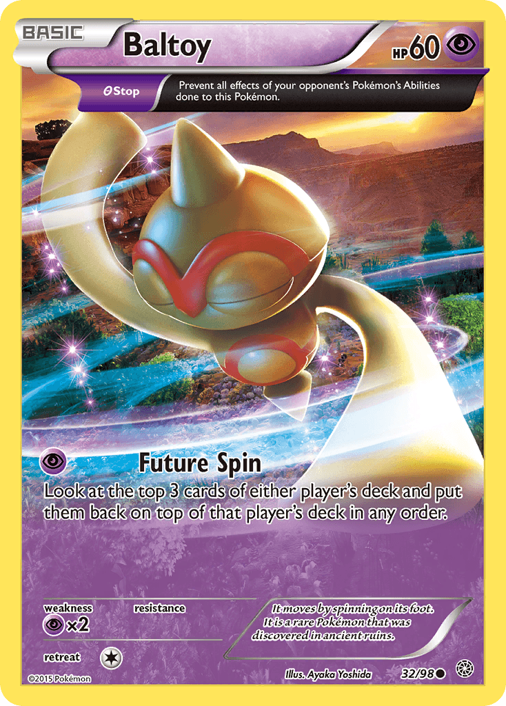 Baltoy Ancient Origins card