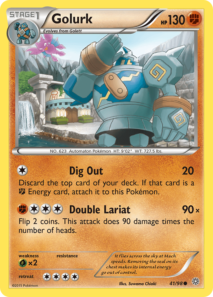 Golurk Ancient Origins card