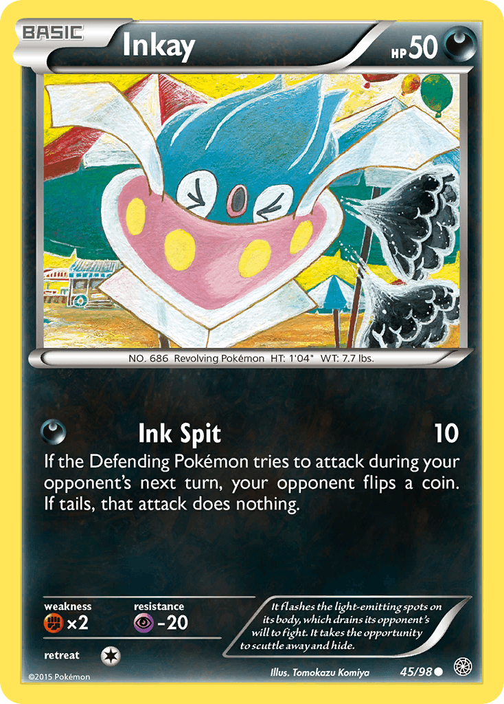 Inkay Ancient Origins card