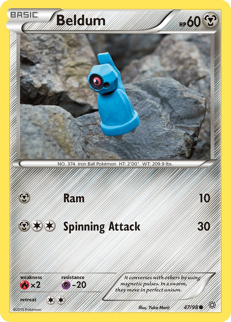 Beldum Ancient Origins card