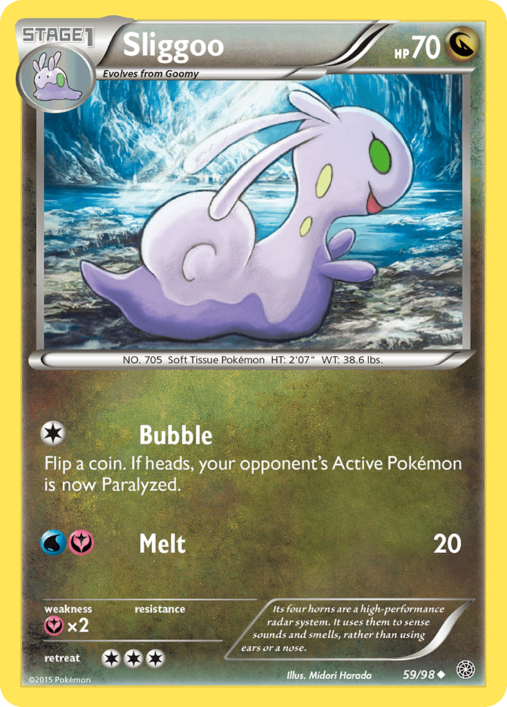 Sliggoo 寶可夢 card