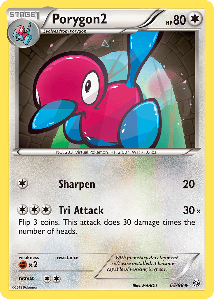 Porygon2 Ancient Origins card