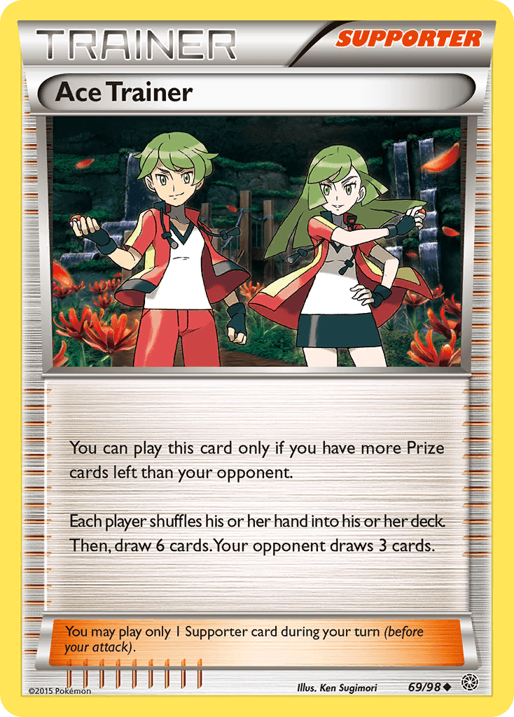 Ace Trainer Ancient Origins card