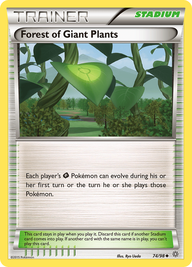 Forest of Giant Plants Ancient Origins card
