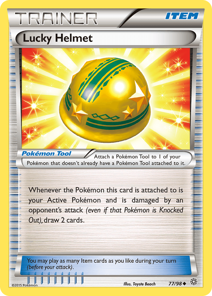 Lucky Helmet Ancient Origins card