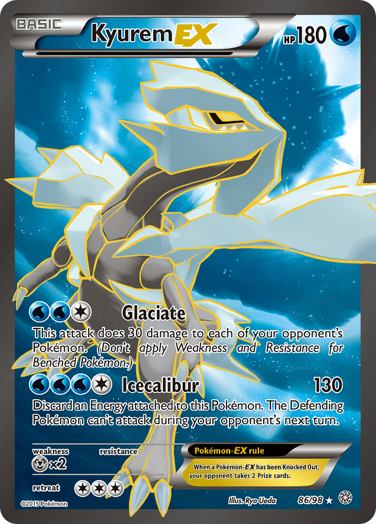 Kyurem-EX Ancient Origins card