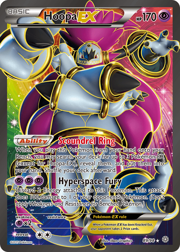 Hoopa-EX Ancient Origins card