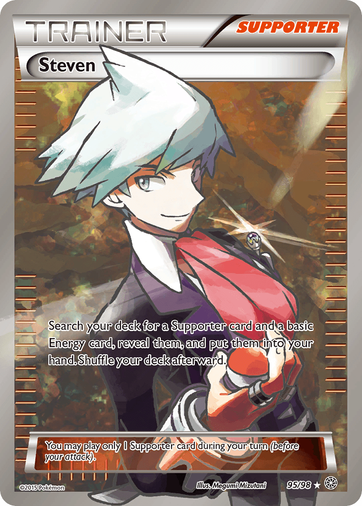 Steven Ancient Origins card
