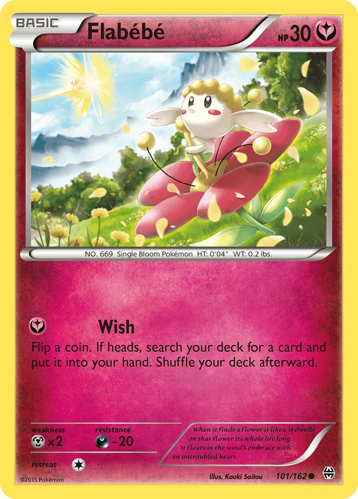 Flabébé BREAKthrough card