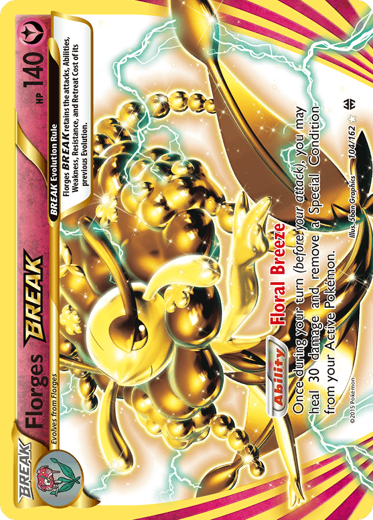 Florges BREAK BREAKthrough card