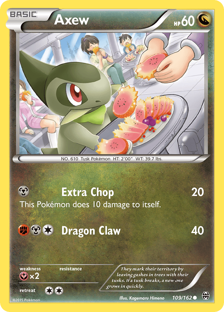 Axew BREAKthrough card