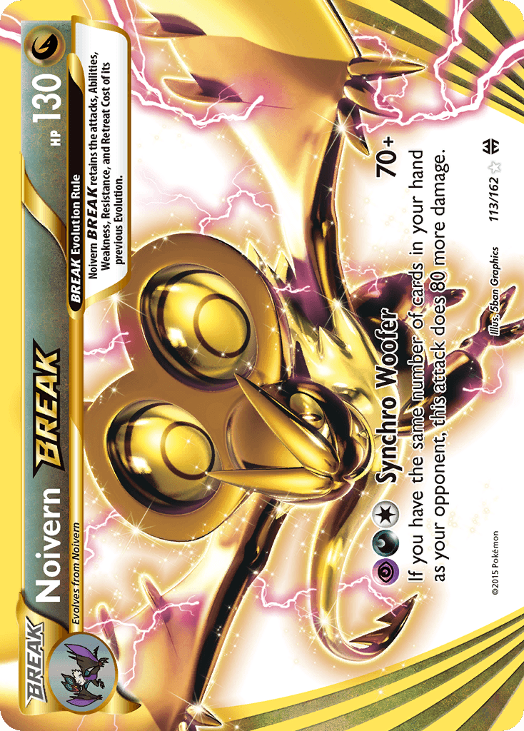 Noivern BREAK BREAKthrough card