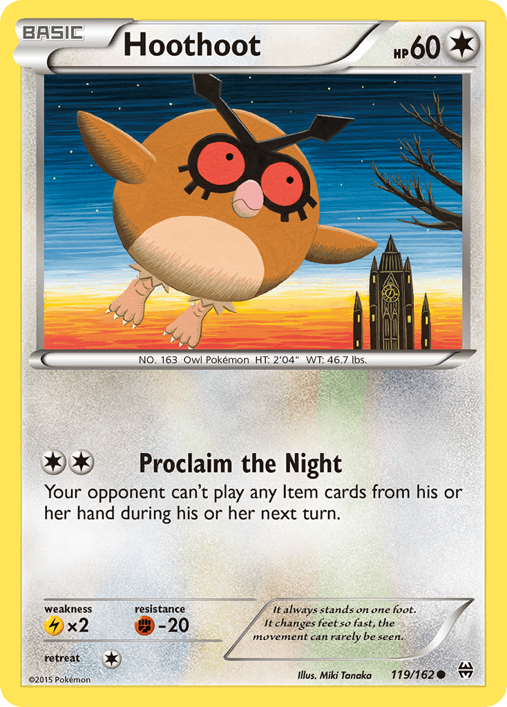 Hoothoot BREAKthrough card