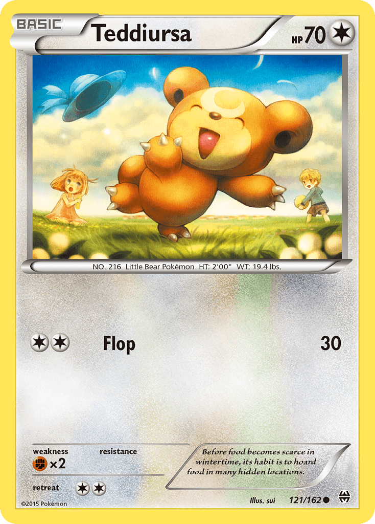 Teddiursa BREAKthrough card