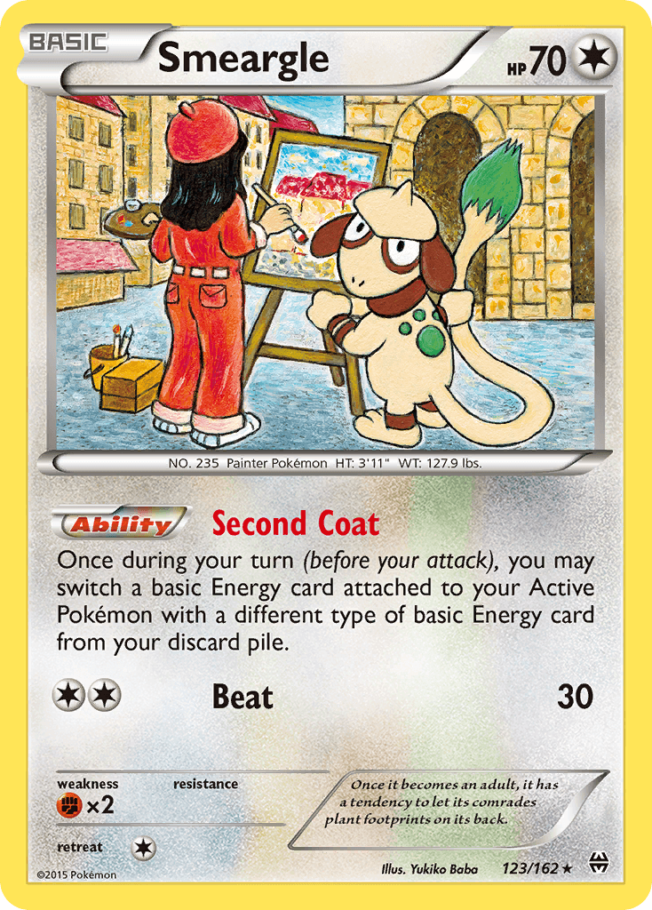 Smeargle BREAKthrough card