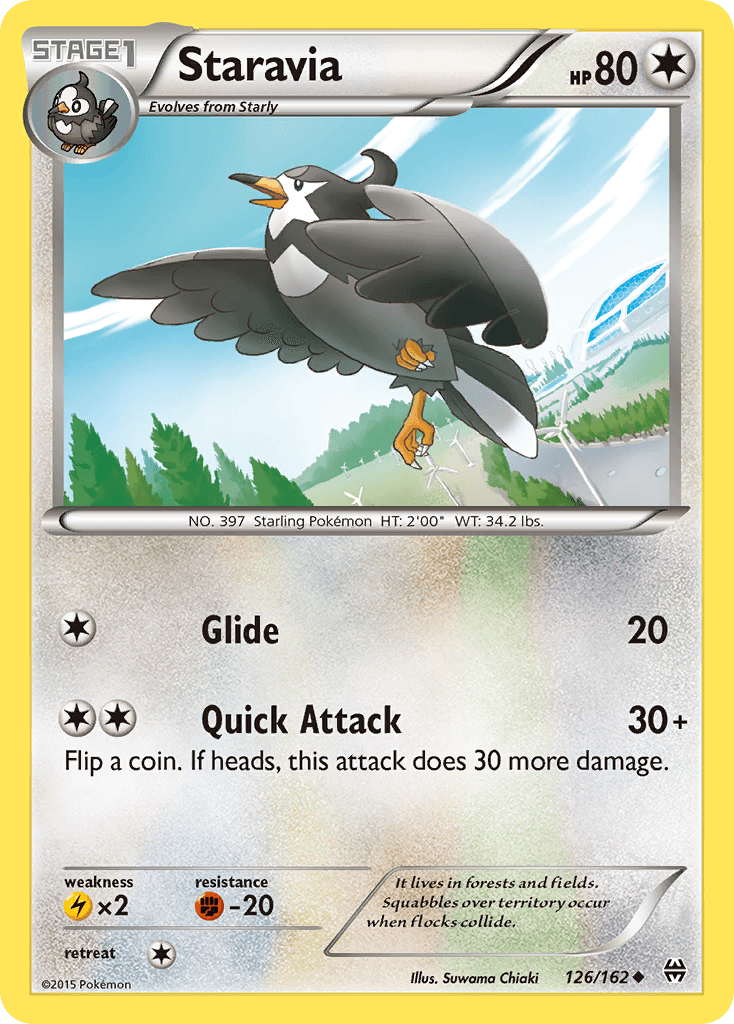 Staravia BREAKthrough card