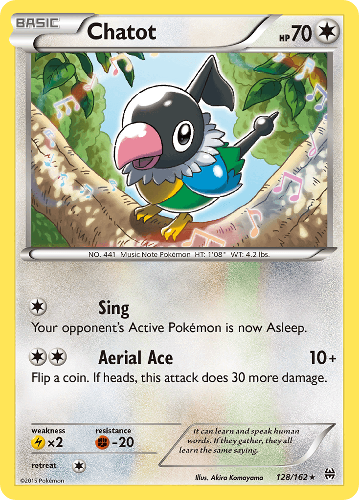 Chatot BREAKthrough card