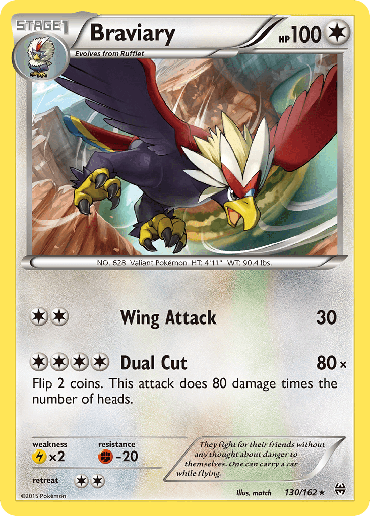 Braviary BREAKthrough card