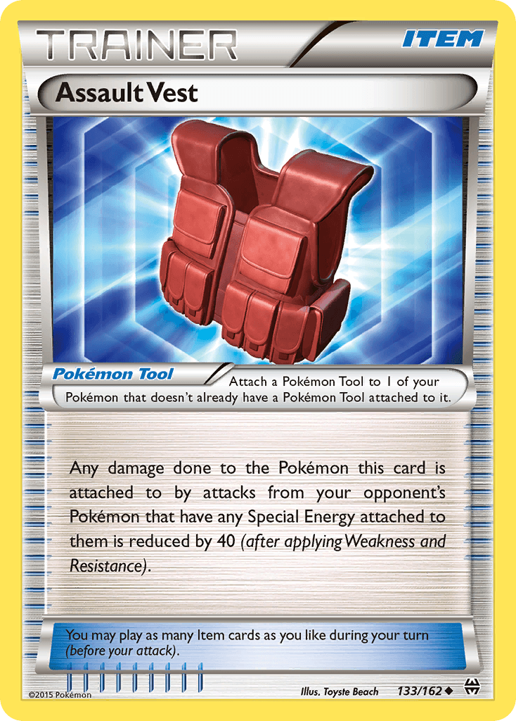 Assault Vest BREAKthrough card