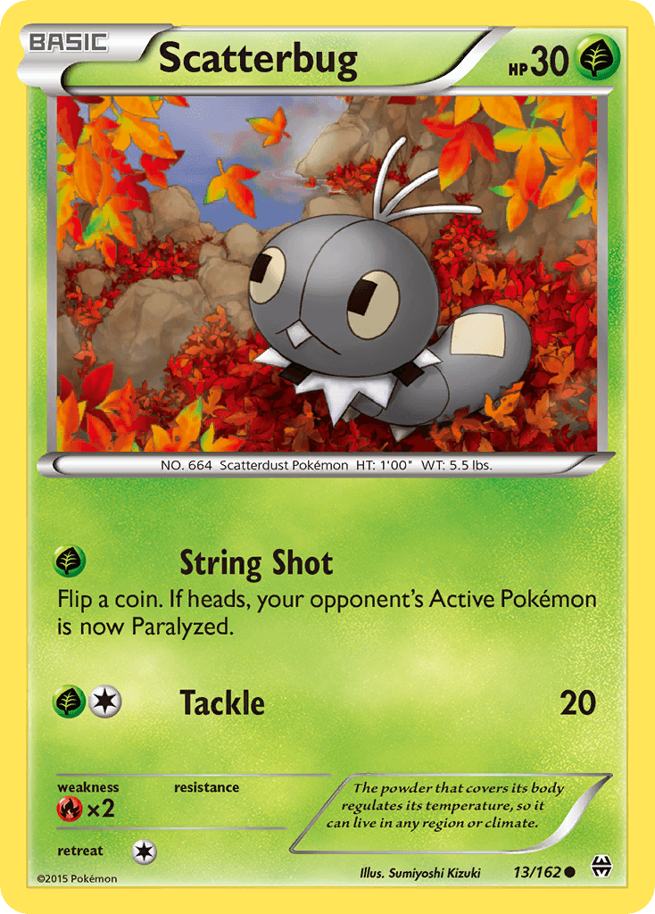 Scatterbug BREAKthrough card