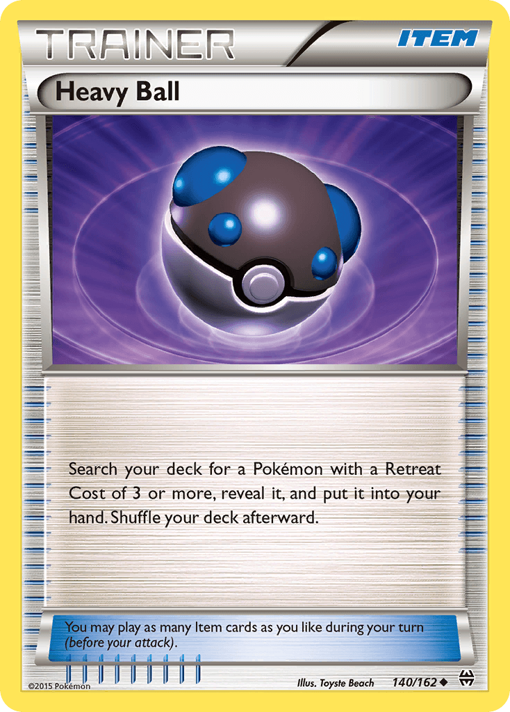 Heavy Ball BREAKthrough card