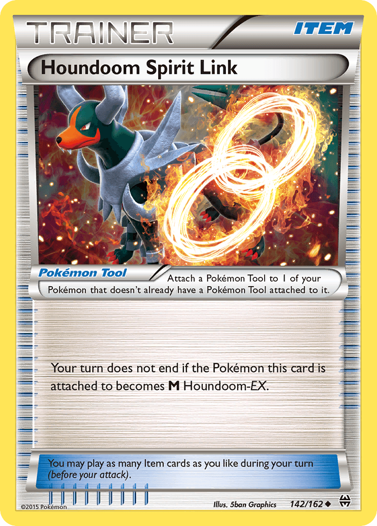 Houndoom Spirit Link BREAKthrough card