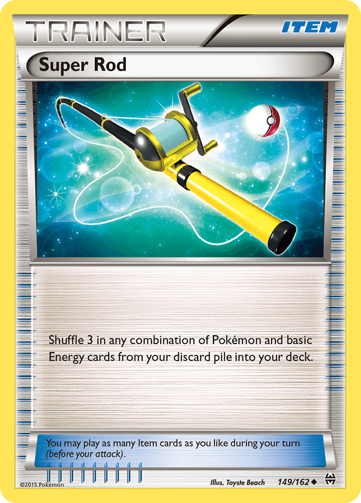 Super Rod BREAKthrough card