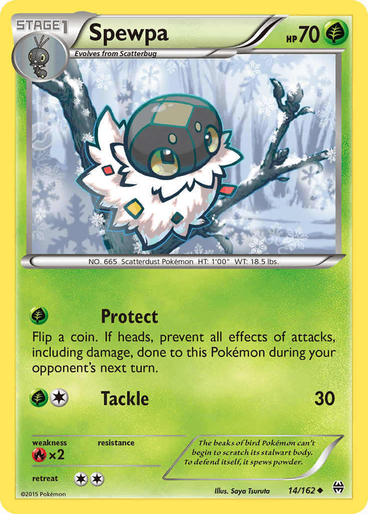 Spewpa BREAKthrough card
