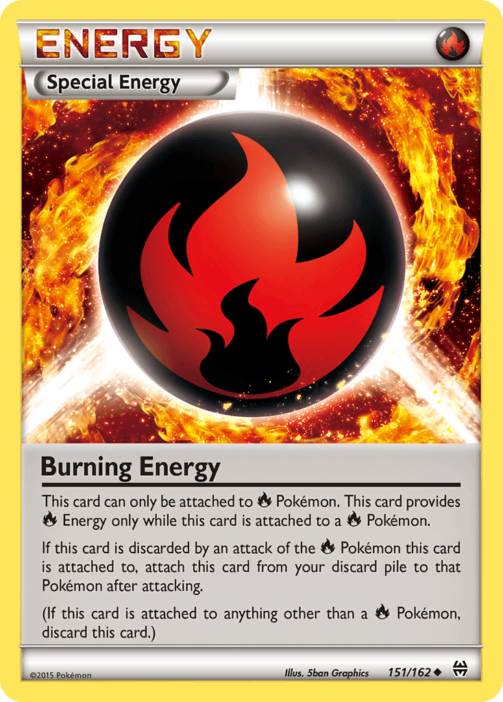 Burning Energy BREAKthrough card