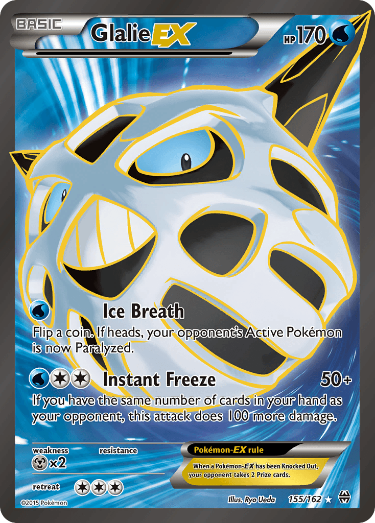 Glalie-EX BREAKthrough card