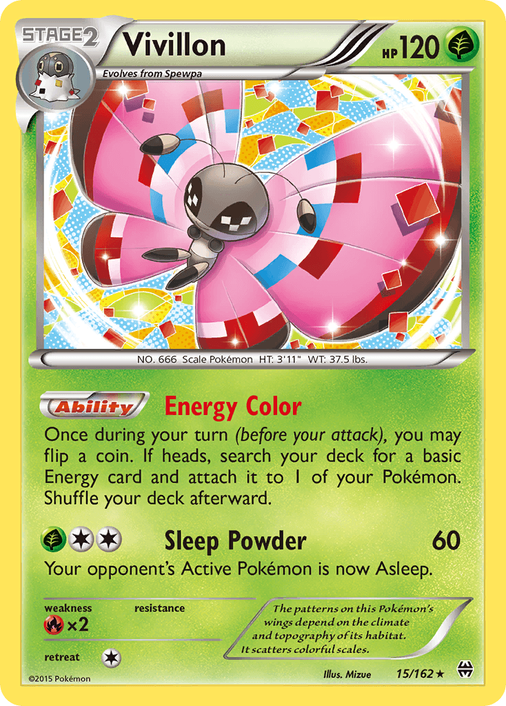 Vivillon BREAKthrough card