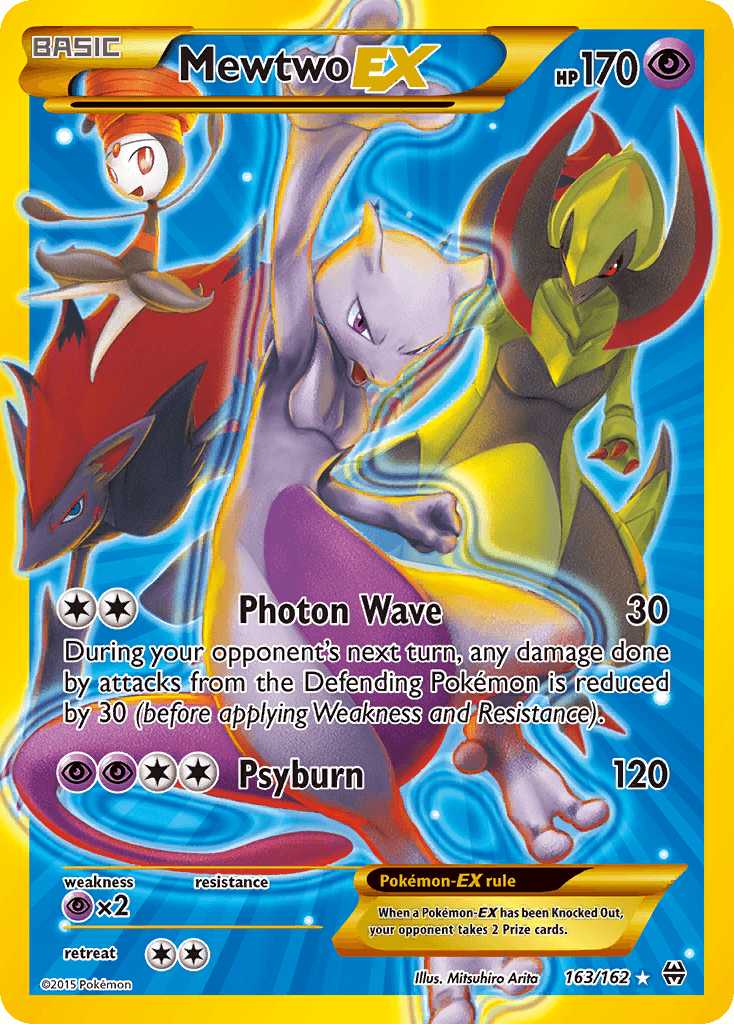 Mewtwo-EX BREAKthrough card