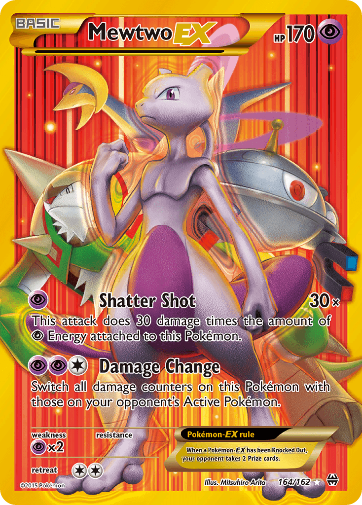 Mewtwo-EX BREAKthrough card