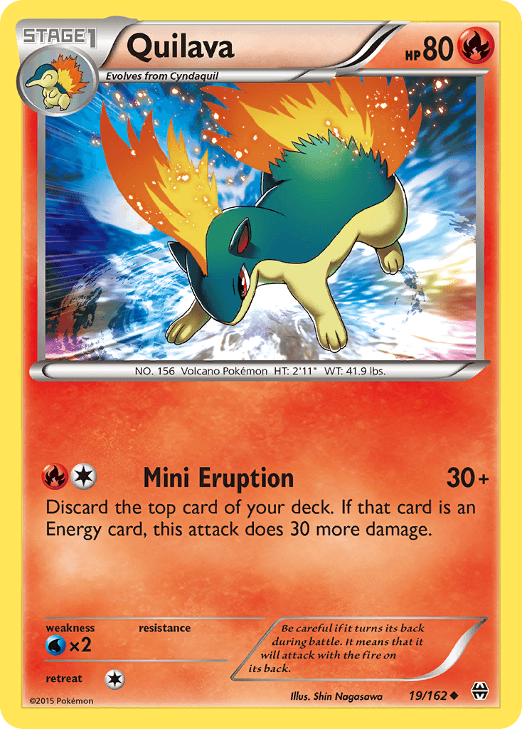 Quilava BREAKthrough card
