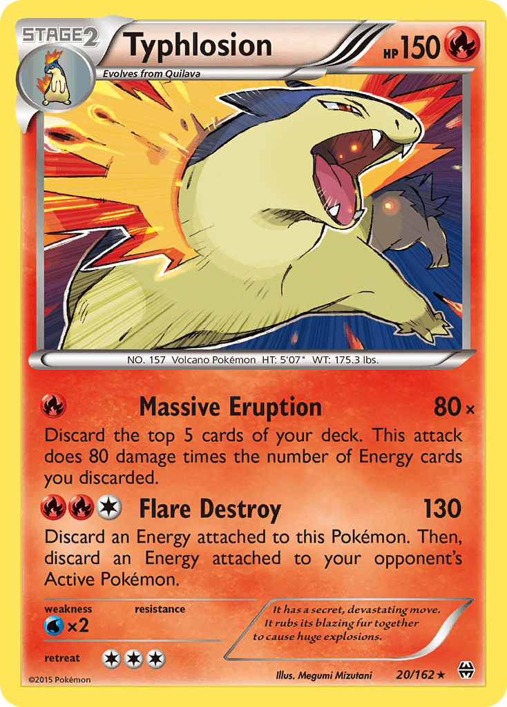Typhlosion BREAKthrough card