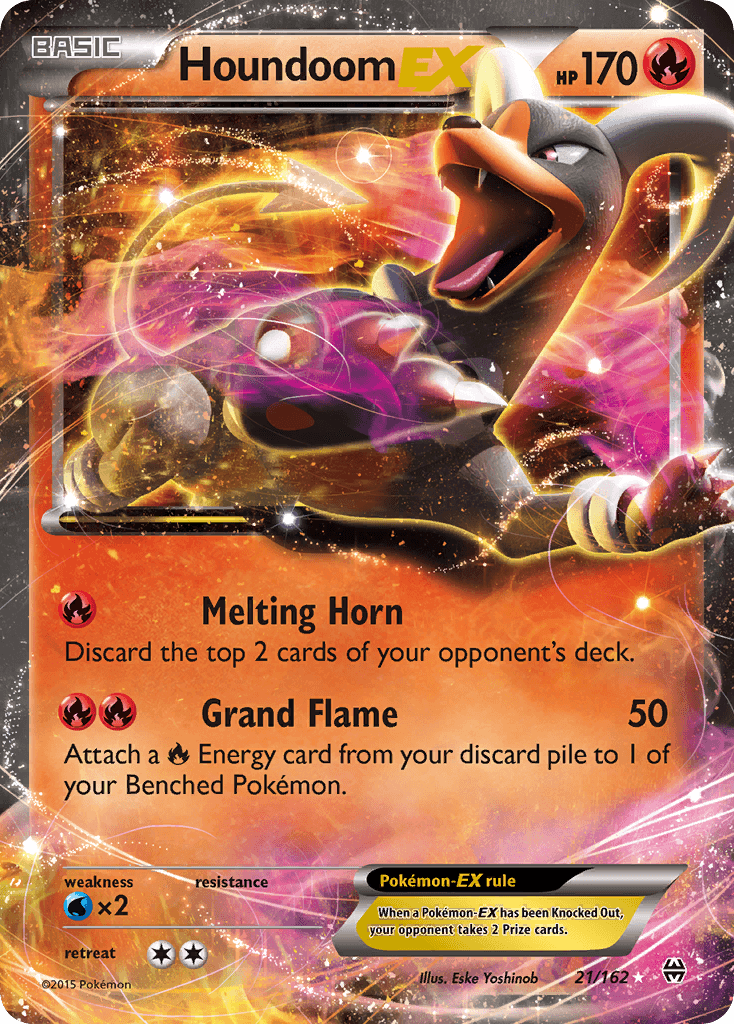 Houndoom-EX BREAKthrough card