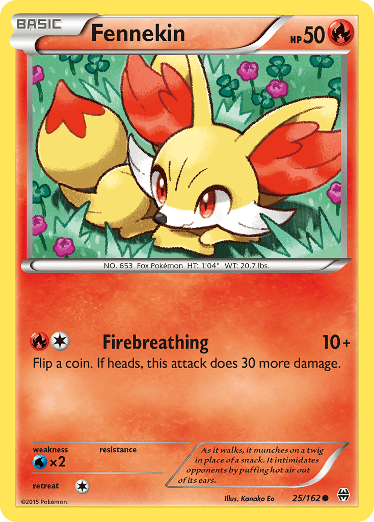 Fennekin BREAKthrough card